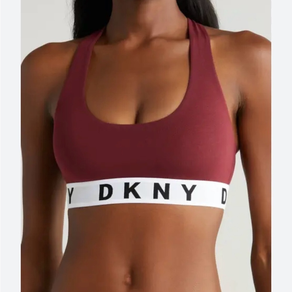 DKNY Red Sports Bra Intimates & Sleepwear size L